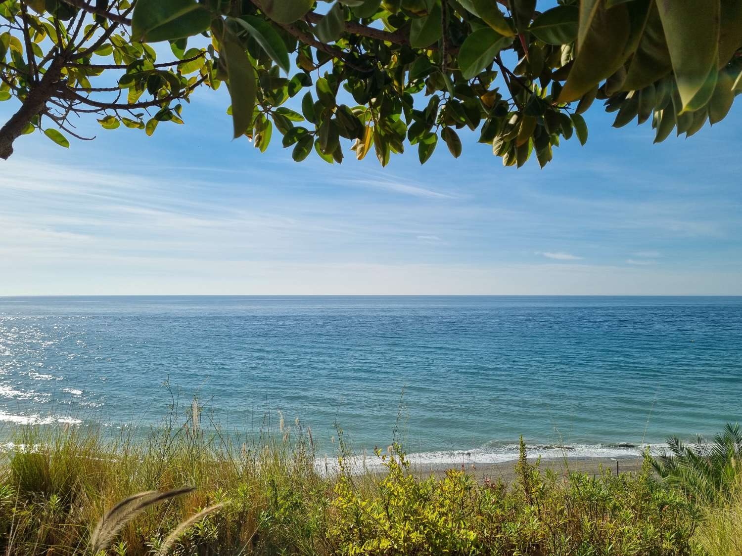 Panoramautsikt över havet!