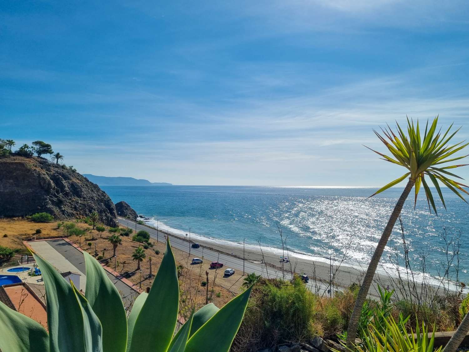 ¡Vista panorámica al mar!