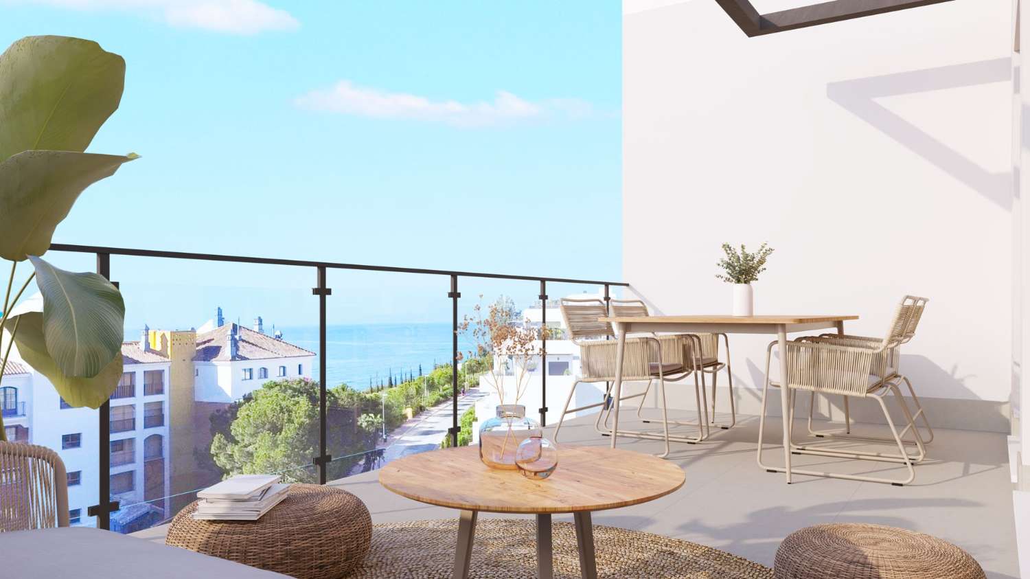 Nouveau penthouse avec vue sur la mer !