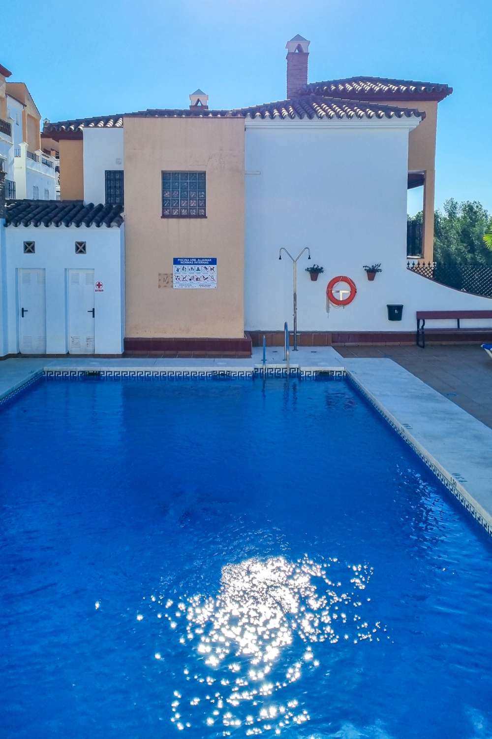 Terraced house with large terraces in Burriana, Nerja